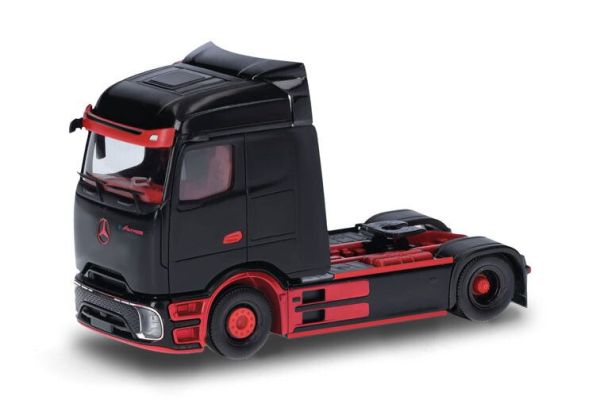 HER318211 - MERCEDES BENZ Actros 600 4x2 negro y rojo - 1