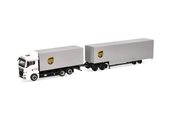 HER318570 - MAN TGX GM 6x2 con dolly y portacontenedores de 2 ejes UPS - 1