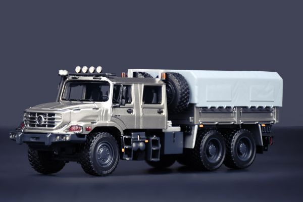 IMC32-0129 - MERCEDES-BENZ Zetros 6x6 Camión recto con doble cabina - Limitado a 200 unidades - 1