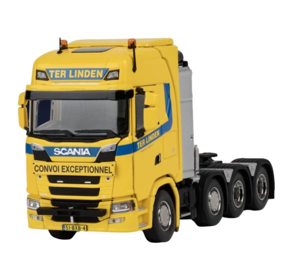 IMC32-0142 - SCANIA S Séries High Roof 8x4 con remolque extensible 3 Ejes TER LINDEN - 1