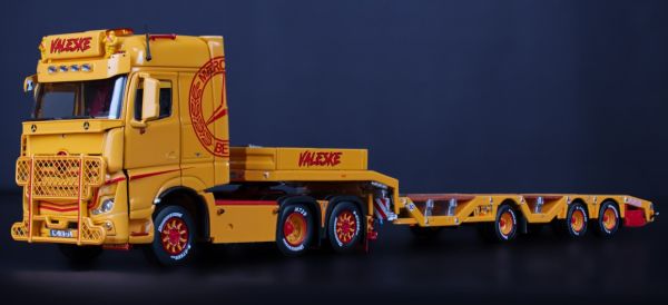 IMC32-0162 -  VALESKE - MERCEDES Actros Gigaspace 6x2 Camión de plataforma baja de 3 ejes - 1