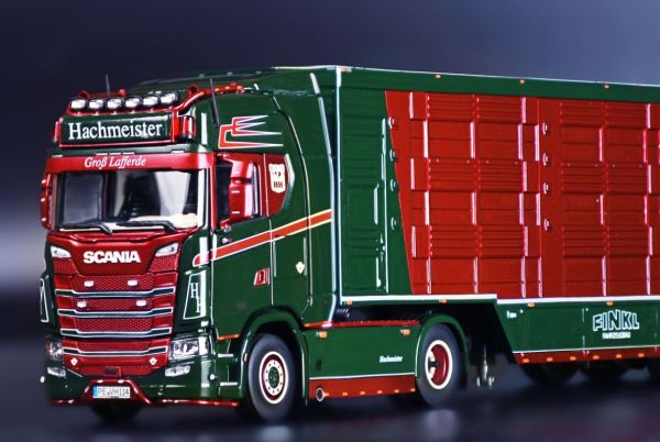 IMC32-0182 - SCANIA SERIE S HIGHROOF 4x2 con remolque de 3 ejes HACHMEISTER - 1