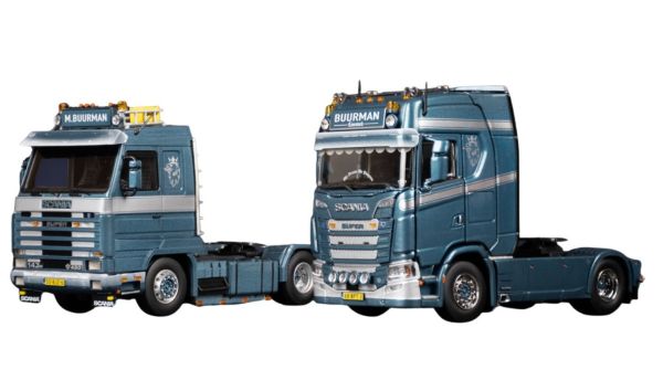 IMC32-0183 - SCANIA 143M Streamline 4x2 con SCANIA Séries High Roof 4x2 BUURMAN - 1