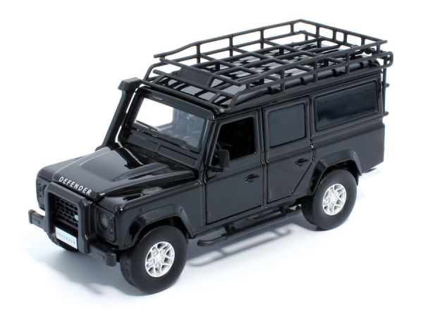 TAY32105012 - LAND ROVER defender 110 negro con luces y sonidos - 1