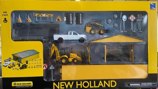 NEW32135 - Conjunto NEW HOLLAND con equipos, edificios y accesorios - 1