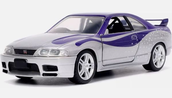 JAD32587 - NISSAN Skyline GT-R - TOKYO Drift 1995 Plata FAST and FURIOUS - 1