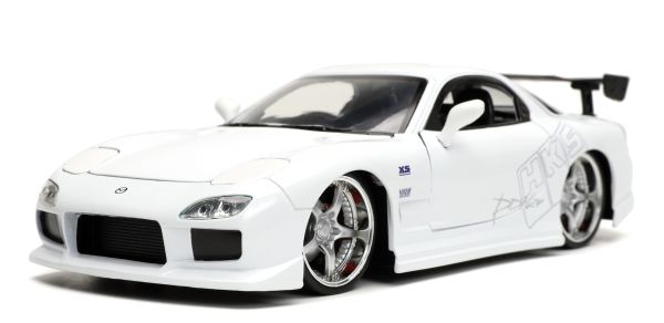 JAD32607 - MAZDA RX-7 Wide Body 1993 Blanco FAST & FURIOUS - 1