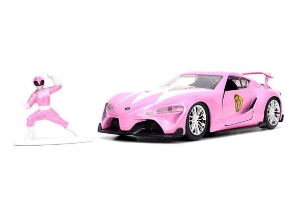 JAD33079 - TOYOTA FT-1 Concept mit rosa POWER RANGER - 1