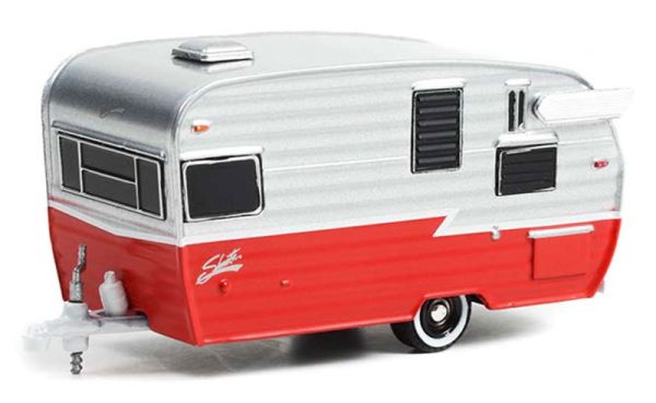 GREEN34120-F - Caravana Shasta Airflyte 1962 de la serie HITCHED Homes bajo blister - 1