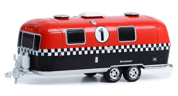 GREEN34130-C - AIRSTREAM dos ejes FIRESTONE #1 1971 de la serie HITCHED HOMES en blister - 1