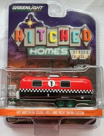 GREEN34130-C_VERT - AIRSTREAM dos ejes FIRESTONE #1 1971 llantas verdes de la serie HITCHED HOMES en blister - 1