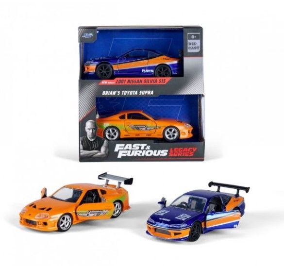 JAD34254 - TOYOTA Supra y NISSAN Silvia 515 Fast & Furious - 1