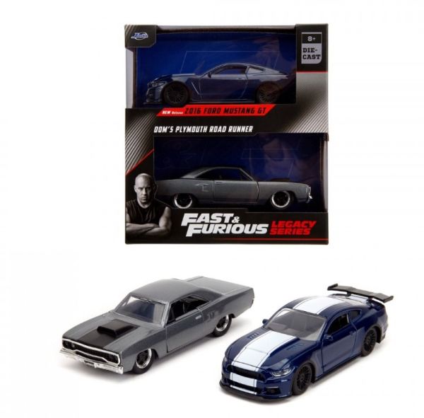 JAD34255 - FORD Mustang GT y PLYMOUTH Road runner Fast & Furious - 1