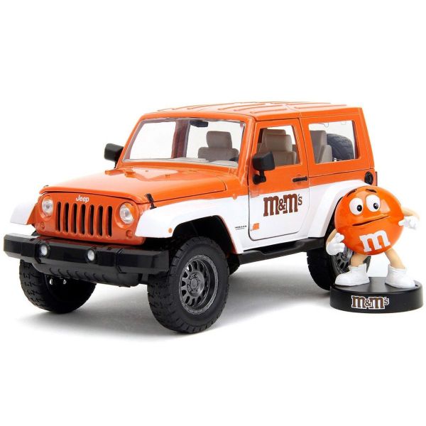 JAD34401 - JEEP Wrangler con figura M&M's Naranja 2007 - 1