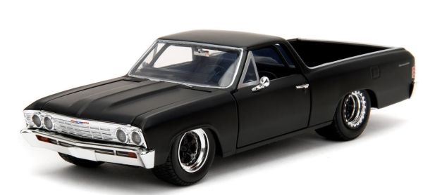 JAD34413 - CHEVROLET el Camino 1967 negro FAST & FURIOUS - 1