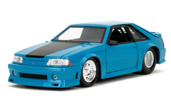 JAD34922 - FORD Mustang GT 1989 Azul FAST & FURIOUS X - 1