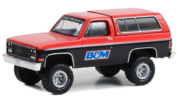 GREEN35260-D - 1991 GMC Jimmy SLE B&M de la serie BLUE COLLAR en blister - 1