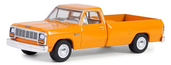 GREEN35280-C-ORANGE - DODGE Ram D-250 1982 naranja en blister BLUE COLLAR - 1