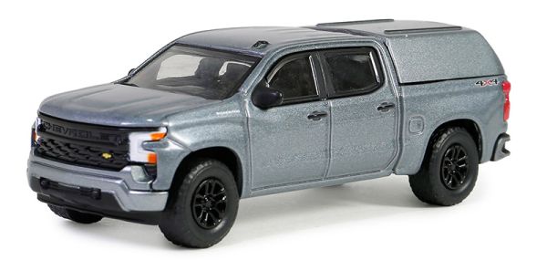 GREEN35280-F - CHEVROLET Silverado 1500 2023 gris BLUE COLLAR bajo blister - 1