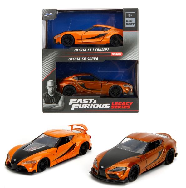 JAD35401 - TOYOTA FT-1 Concept naranja y TOYOTA GR Supra FAST & FURIOUS - 1