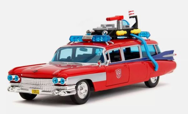 JAD35466 - CADILLAC Cazafantasmas ECTO-1 X Rojo - TRANSFORMERS - 1