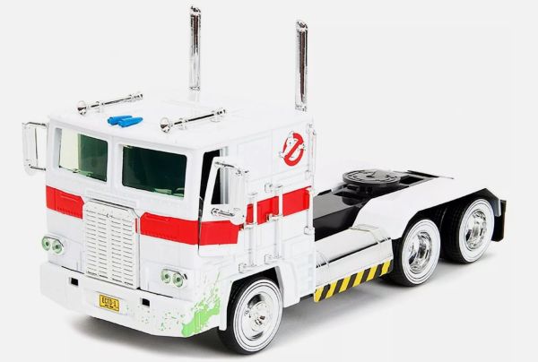 JAD35572 - Optimus Prime TRANSFORMERS X ECTO-1 mit GHOSTBUSTERS Grafik - 1