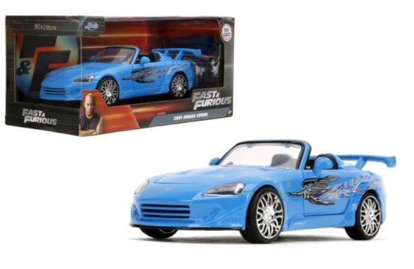 JAD35875 - HONDA S2000 2001 azul - FAST and FURIOUS - 1