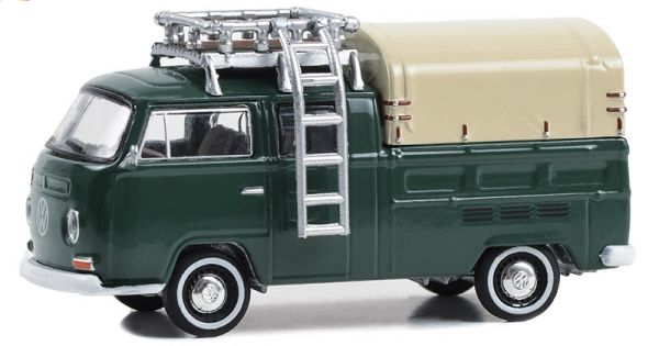 GREEN36090-C - VOLKSWAGEN Tipo 2 doble cabina pick-up de la serie CLUB VEE-DUB en blister - 1