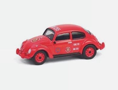 GREEN36110-F - VOLKSWAGEN Classic Beetle rojo de la serie CLUB VEE-DUB en blister - 1