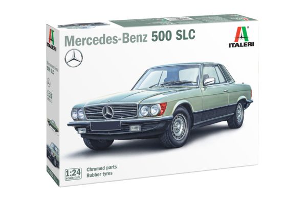 ITA3633 - MERCEDES-BENZ 500 SLC para montar y pintar - 1