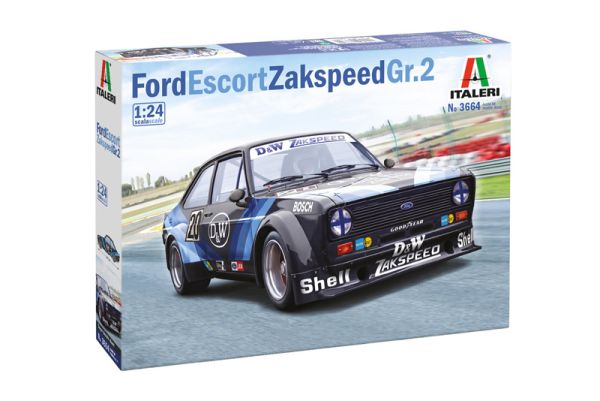 ITA3664 - FORD Escort Zakspeed Gr.2 #20 para montar y pintar - 1