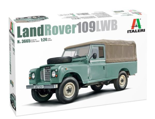 ITA3665 - LAND ROVER 109 LWB para montar y pintar - 1