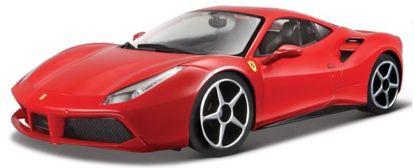 BUR36904RO - FERRARI 488 GTB Rojo - 1