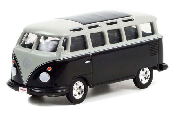 GREEN37250-A - VOLSKWAGEN Tipo II Custum bus 1962 de la serie BARRETT JACKSON en blister - 1