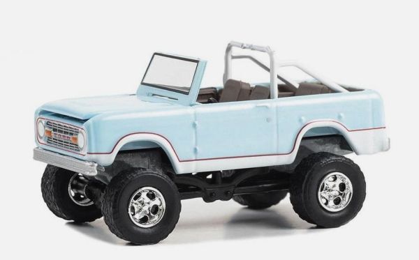 GREEN37300-B - FORD Bronco custom 1970 de la serie BARRETT JACKSON 50 Aniversario en blister - 1