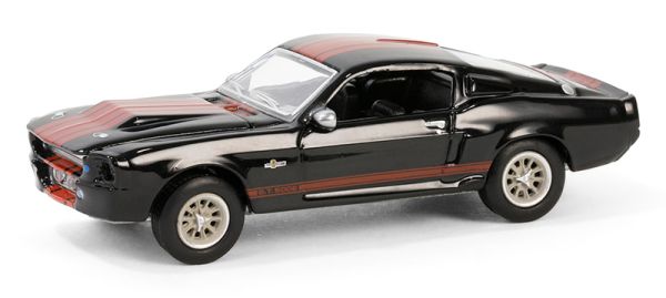 GREEN37310-A - FORD Mustang Eleanor 1967 Negro de la serie BARRETT JACKSON en blister - 1