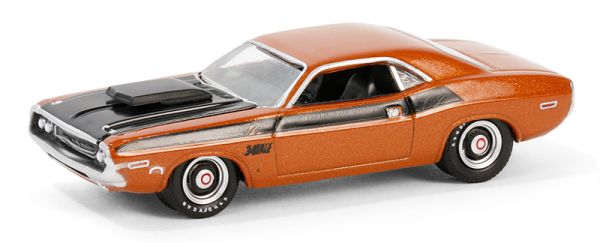 GREEN37310-C - DODGE Challenger T/A 1970 Naranja de la serie BARRETT JACKSON en blister - 1