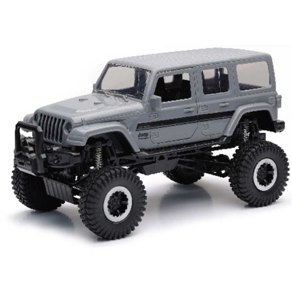 NEW37446G - JEEP Sahara gris con figura y motocross - 1