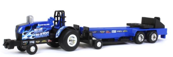 ERT37940-1 - NEW HOLLAND BLUE BLAZES tractor de arrastre con remolque - 1