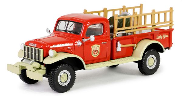 GREEN38060-A - DODGE Power Wagon 1946 - Bomberos de la serie SMOKEY BEAR en blister - 1