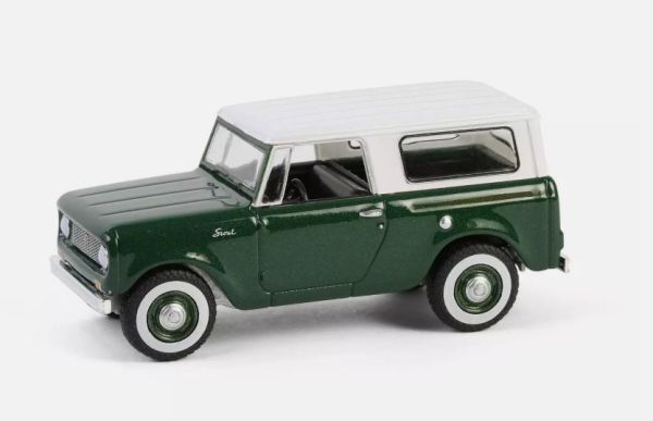 GREEN39150-B - HAVESTER Scout 1961 verde y blanco de la serie VINTAGE AD CARS en blister - 1