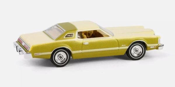 GREEN39150-E - FORD Thunderbird 1976 amarillo de la serie VINTAGE AD CARS en blister - 1