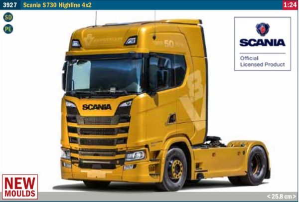 ITA3927 - SCANIA S730 Highline 4x2 para montar y pintar - 1