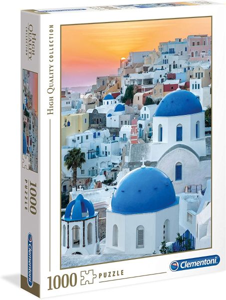 CLE39480 - Puzzle de 1000 piezas Santorini - 1