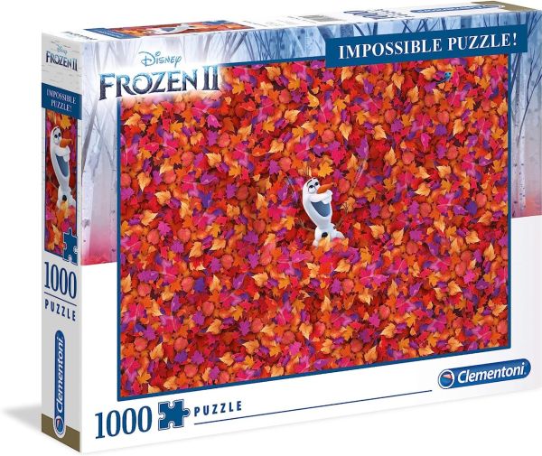 CLE39526 - Puzzle imposible 1000 piezas La Reina de las Nieves II - 1