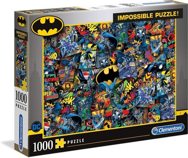 CLE39575 - Puzzle imposible 1000 piezas BATMAN - 1