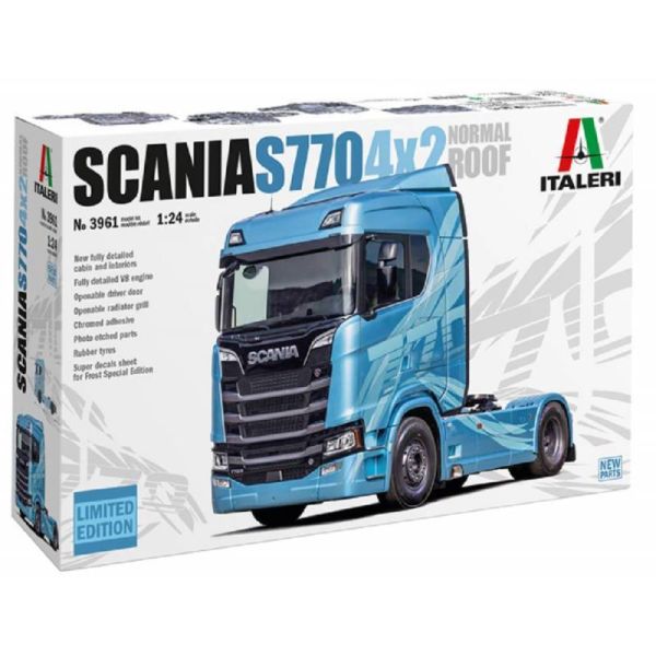 ITA3961 - SCANIA 770 4x2 Techo Normal para montar y pintar - 1