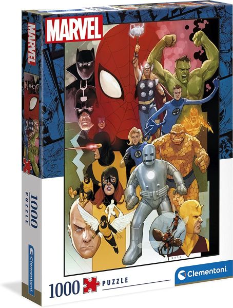 CLE39612 - Puzzle de 1000 piezas MARVEL - 1