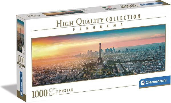 CLE39641 - Puzzle Panorama Paris 1000 piezas - 1