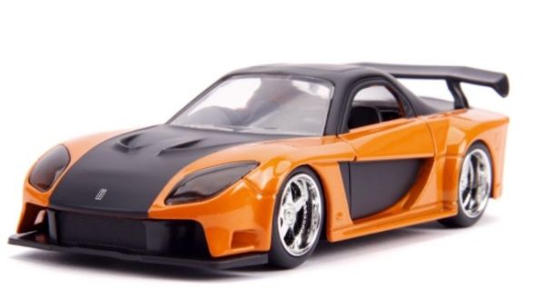 JAD30736 - MAZDA RX-7 Free Rolling M RÁPIDO Y FURIOSO Naranja - 1